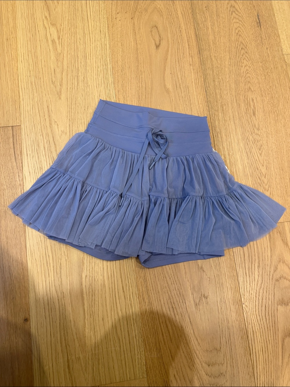 Popflex Pleated Layered purple Women's Skirt
